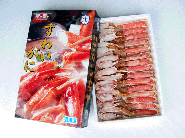 生切ずわいがに（ロシア・ノルウェー産）2L 約7-8肩／2Kg